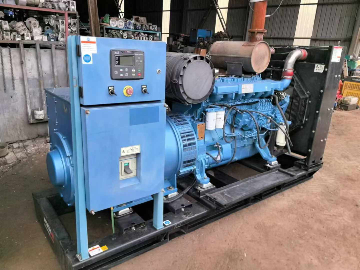 通海500kW 柴油发电机组可带动设备功率的计算公式是什么？