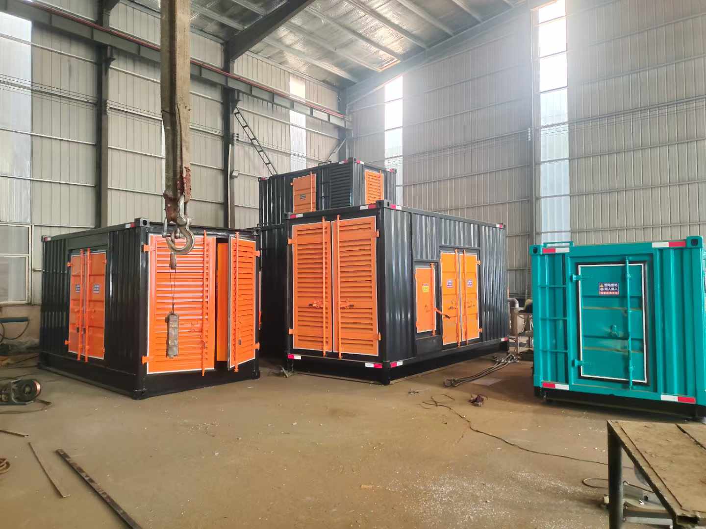 通海500kw柴油发电机组可以带动多少功率设备？