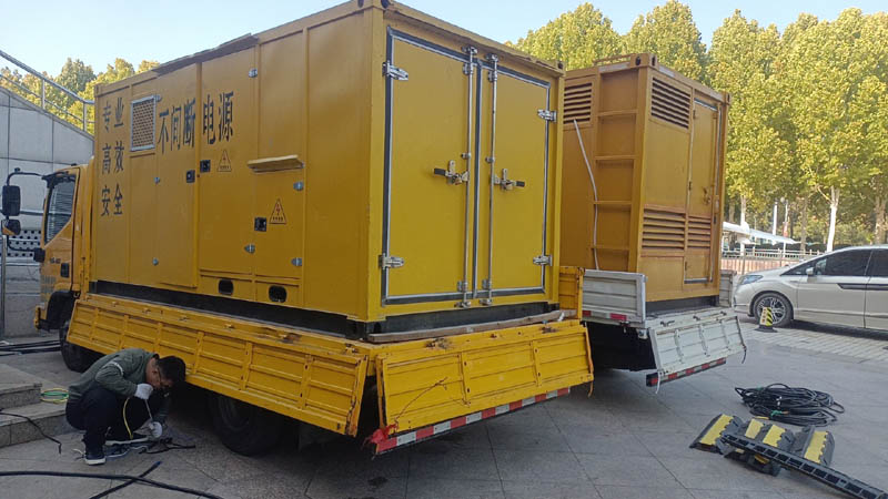 通海柴油发电机组和UPS电源配合使用时的注意事项